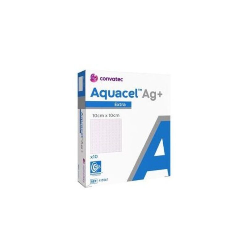 Aquacel Extra Ag+ 10x10cm