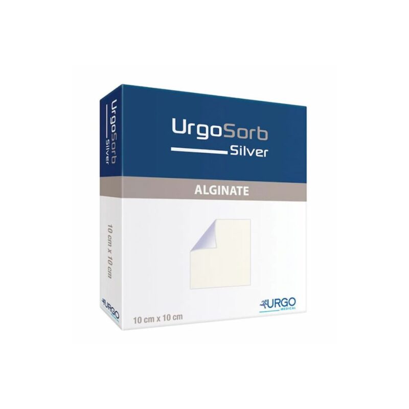 UrgoSorb Alginato c/Prata 10x10cm
