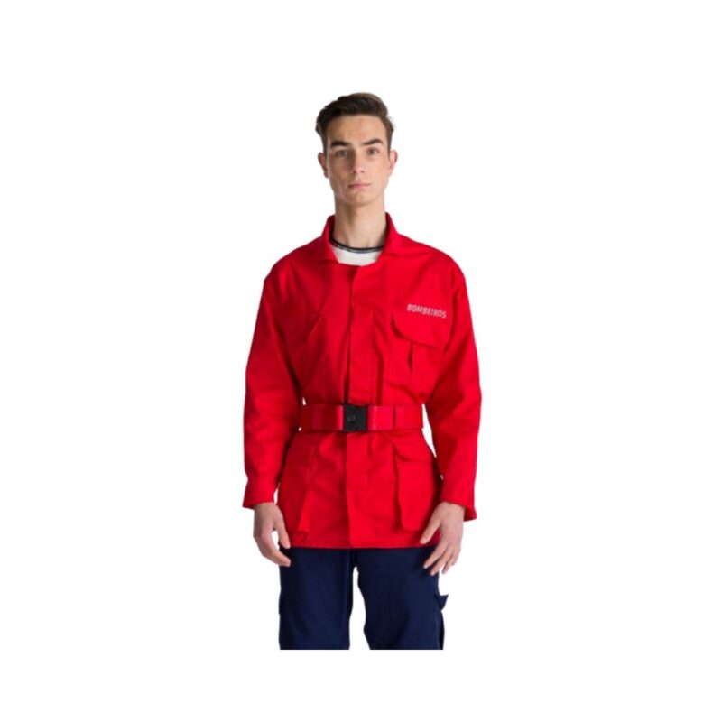Casaco Bombeiros Unisexo Vermelho