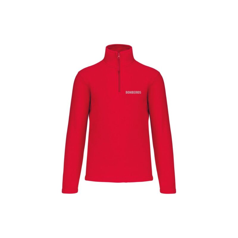 Camisola Micropolar Bombeiro Unisexo Vermelho