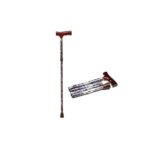 Bengala Dobrável Alumínio Roxa