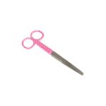 Tesoura Recta Pontas Alternadas Corações 14