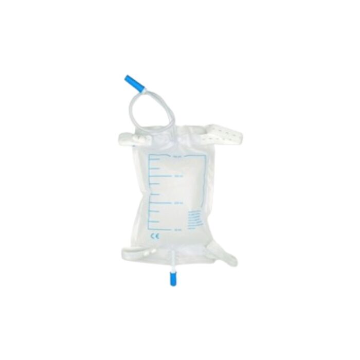 Saco Coletor Urina Perna c/Válvula Anti-Retorno 750ml