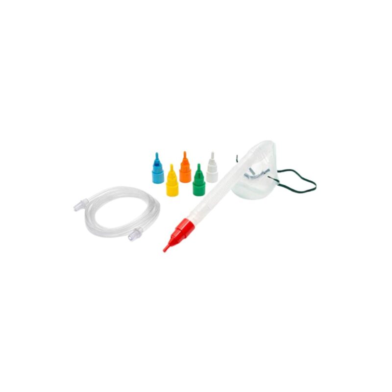 Kit Máscara Ajustável Venturi c/Tubo 1.80m Ecolite MultiOx